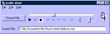 Psalm Alarm Screenshot